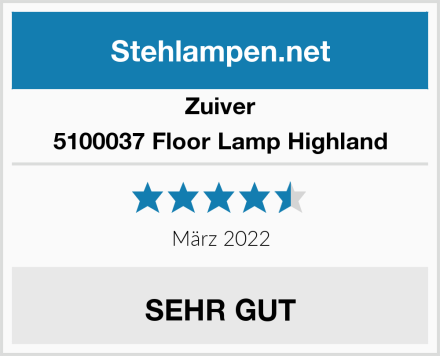 Zuiver 5100037 Floor Lamp Highland Test