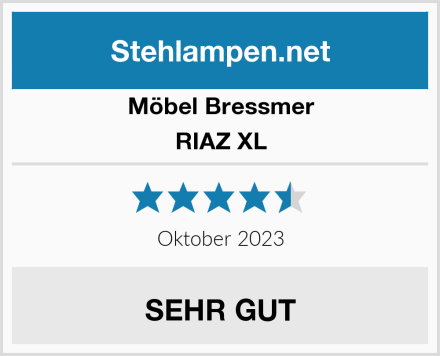 Möbel Bressmer RIAZ XL Test