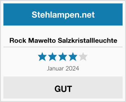  Rock Mawelto Salzkristallleuchte Test