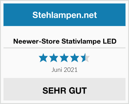  Neewer-Store Stativlampe LED Test