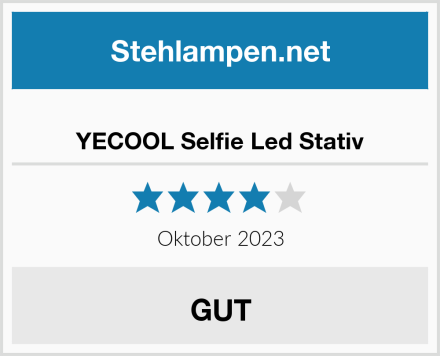  YECOOL Selfie Led Stativ Test