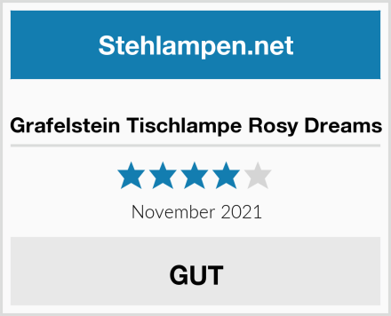  Grafelstein Tischlampe Rosy Dreams Test