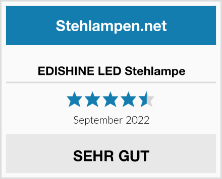  EDISHINE LED Stehlampe Test
