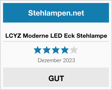  LCYZ Moderne LED Eck Stehlampe Test