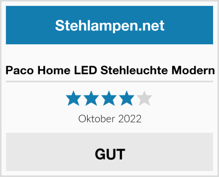  Paco Home LED Stehleuchte Modern Test